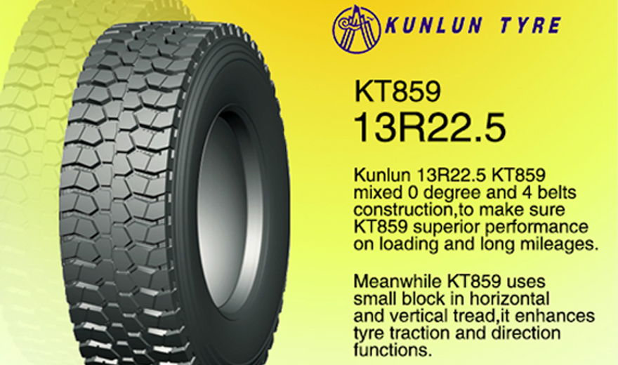 Kunlun High Mileage Tire 13R22.5 KT859 2