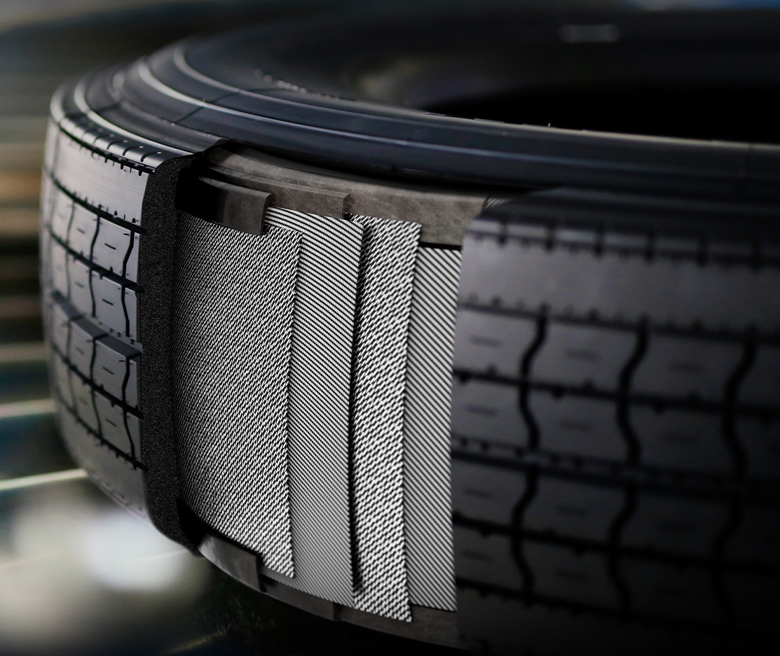 Kunlun 4 belts tires- for high mileage tires