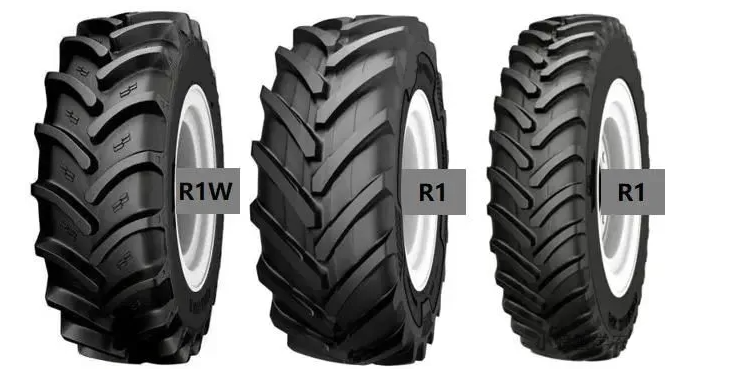 tractor tire tread patterns R-1 R-1W