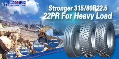 Kunlun Tyre Launched Stronger 315 80R22 5 22PR with 3 patterns